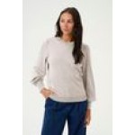  Kaffe O-neck pullover KALizza Elephant Skin Melange